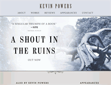 Tablet Screenshot of kevincpowers.com